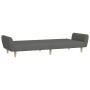 2-Sitzer-Schlafsofa mit Fußstütze aus hellgrauem Stoff von vidaXL, Sofas - Ref: Foro24-3080707, Preis: 298,71 €, Rabatt: %