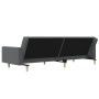 2-seater sofa bed with footrest in light gray fabric by vidaXL, Sofas - Ref: Foro24-3080477, Price: 258,95 €, Discount: %