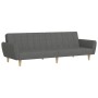 2 seater sofa bed light gray fabric by vidaXL, Sofas - Ref: Foro24-337523, Price: 224,99 €, Discount: %