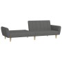 2 seater sofa bed light gray fabric by vidaXL, Sofas - Ref: Foro24-337523, Price: 224,99 €, Discount: %