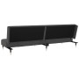 Dark gray velvet 2-seater sofa bed by vidaXL, Sofas - Ref: Foro24-337572, Price: 203,99 €, Discount: %