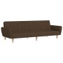 2-seater sofa bed in brown fabric by vidaXL, Sofas - Ref: Foro24-337527, Price: 199,00 €, Discount: %