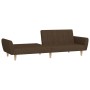 2-seater sofa bed in brown fabric by vidaXL, Sofas - Ref: Foro24-337527, Price: 199,00 €, Discount: %