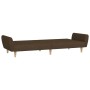 2-seater sofa bed in brown fabric by vidaXL, Sofas - Ref: Foro24-337527, Price: 199,00 €, Discount: %