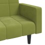 2-Sitzer-Schlafsofa mit zwei hellgrünen Samtkissen von vidaXL, Sofas - Ref: Foro24-337516, Preis: 236,99 €, Rabatt: %