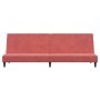 2-Sitzer-Schlafsofa mit Fußstütze aus rosa Samt von vidaXL, Sofas - Ref: Foro24-3080494, Preis: 232,67 €, Rabatt: %