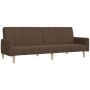 2-Sitzer-Schlafsofa aus braunem Stoff von vidaXL, Sofas - Ref: Foro24-337359, Preis: 205,72 €, Rabatt: %