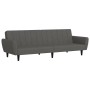 Dark gray velvet 2-seater sofa bed by vidaXL, Sofas - Ref: Foro24-337537, Price: 197,35 €, Discount: %