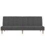 2-seater sofa bed with stool in dark gray fabric by vidaXL, Sofas - Ref: Foro24-3080731, Price: 270,39 €, Discount: %