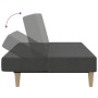 2-seater sofa bed with stool in dark gray fabric by vidaXL, Sofas - Ref: Foro24-3080731, Price: 270,39 €, Discount: %