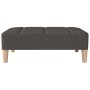 2-seater sofa bed with stool in dark gray fabric by vidaXL, Sofas - Ref: Foro24-3080731, Price: 270,39 €, Discount: %