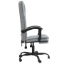 Silla de oficina reclinable de tela gris claro de vidaXL, Sillas de oficina - Ref: Foro24-349617, Precio: 92,99 €, Descuento: %