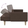 Sofá cama de 2 plazas tela gris taupe de vidaXL, Sofás - Ref: Foro24-337365, Precio: 181,22 €, Descuento: %