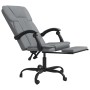 Silla de oficina reclinable de tela gris claro de vidaXL, Sillas de oficina - Ref: Foro24-349617, Precio: 92,99 €, Descuento: %