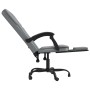 Silla de oficina reclinable de tela gris claro de vidaXL, Sillas de oficina - Ref: Foro24-349617, Precio: 92,99 €, Descuento: %