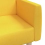 2 seater yellow fabric sofa bed by vidaXL, Sofas - Ref: Foro24-337411, Price: 189,99 €, Discount: %