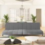 2 seater light gray velvet sofa bed by vidaXL, Sofas - Ref: Foro24-337571, Price: 241,27 €, Discount: %