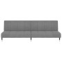 2 seater light gray velvet sofa bed by vidaXL, Sofas - Ref: Foro24-337571, Price: 241,27 €, Discount: %