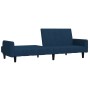 2-Sitzer-Schlafsofa aus blauem Samt von vidaXL, Sofas - Ref: Foro24-337378, Preis: 234,58 €, Rabatt: %