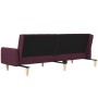 2 seater sofa bed purple fabric by vidaXL, Sofas - Ref: Foro24-337366, Price: 202,32 €, Discount: %