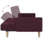 2 seater sofa bed purple fabric by vidaXL, Sofas - Ref: Foro24-337366, Price: 202,32 €, Discount: %