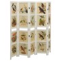 5-panel screen solid paulownia wood white 178x165cm by vidaXL, Room dividers - Ref: Foro24-338596, Price: 196,99 €, Discount: %