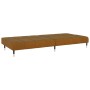 Brown velvet 2-seater sofa bed by vidaXL, Sofas - Ref: Foro24-337579, Price: 172,65 €, Discount: %