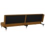 Brown velvet 2-seater sofa bed by vidaXL, Sofas - Ref: Foro24-337579, Price: 172,65 €, Discount: %