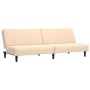 2-seater sofa bed with cream velvet footrest by vidaXL, Sofas - Ref: Foro24-3081863, Price: 252,66 €, Discount: %