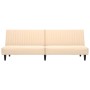 2-seater sofa bed with cream velvet footrest by vidaXL, Sofas - Ref: Foro24-3081863, Price: 252,66 €, Discount: %