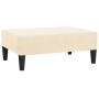 Sofá cama de 2 plazas con reposapies terciopelo crema de vidaXL, Sofás - Ref: Foro24-3081863, Precio: 252,99 €, Descuento: %