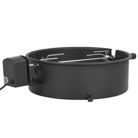 Kit de anillo asador de barbacoa negro 47 cm de vidaXL, Planchas y parrillas eléctricas - Ref: Foro24-44289, Precio: 135,22 €...