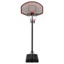 Schwarzer Basketballkorb aus Polyethylen, 237–307 cm von vidaXL, Basketballkörbe - Ref: Foro24-93653, Preis: 144,99 €, Rabatt: %