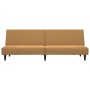 2-seater sofa bed with brown velvet footrest by vidaXL, Sofas - Ref: Foro24-3081862, Price: 233,78 €, Discount: %