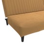 2-seater sofa bed with brown velvet footrest by vidaXL, Sofas - Ref: Foro24-3081862, Price: 233,78 €, Discount: %