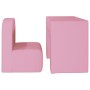 Pink Faux Leather 2-in-1 Children's Sofa by vidaXL, Sofas - Ref: Foro24-325518, Price: 69,99 €, Discount: %