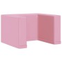 Sofá infantil 2 en 1 de cuero sintético rosa de vidaXL, Sofás - Ref: Foro24-325518, Precio: 69,49 €, Descuento: %