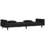 2-seater sofa bed with two black velvet cushions by vidaXL, Sofas - Ref: Foro24-337457, Price: 277,78 €, Discount: %