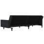 2-seater sofa bed with two black velvet cushions by vidaXL, Sofas - Ref: Foro24-337457, Price: 277,78 €, Discount: %