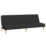 2-Sitzer-Schlafsofa aus schwarzem Stoff von vidaXL, Sofas - Ref: Foro24-337479, Preis: 184,66 €, Rabatt: %