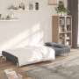 2-seater sofa bed with two pillows in light gray fabric by vidaXL, Sofas - Ref: Foro24-337415, Price: 196,78 €, Discount: %