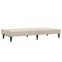 2-seater sofa bed in cream microfiber fabric by vidaXL, Sofas - Ref: Foro24-340664, Price: 187,40 €, Discount: %