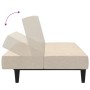 2-seater sofa bed in cream microfiber fabric by vidaXL, Sofas - Ref: Foro24-340664, Price: 187,40 €, Discount: %