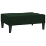 Sofá cama de 2 plazas con reposapies terciopelo verde oscuro de vidaXL, Sofás - Ref: Foro24-3081856, Precio: 288,08 €, Descue...