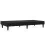 2-seater sofa bed with black microfiber fabric stool by vidaXL, Sofas - Ref: Foro24-3121286, Price: 249,05 €, Discount: %