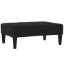 2-seater sofa bed with black microfiber fabric stool by vidaXL, Sofas - Ref: Foro24-3121286, Price: 249,05 €, Discount: %