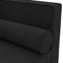 Diwansofa mit Kissen und Kopfkissen aus schwarzem Samt von vidaXL, Sofas - Ref: Foro24-340709, Preis: 164,32 €, Rabatt: %