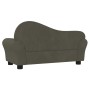 Dunkelgraues Kindersofa aus Samt von vidaXL, Sofas - Ref: Foro24-344167, Preis: 99,09 €, Rabatt: %