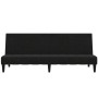 2 seater sofa bed black microfiber fabric by vidaXL, Sofas - Ref: Foro24-340663, Price: 187,47 €, Discount: %