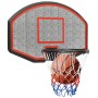 Black polyethylene basketball backboard 71x45x2 cm by vidaXL, basketball backboards - Ref: Foro24-93667, Price: 50,76 €, Disc...